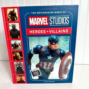 The Moviemaking Magic of Marvel Studios Heroes + Villains Interactive Book